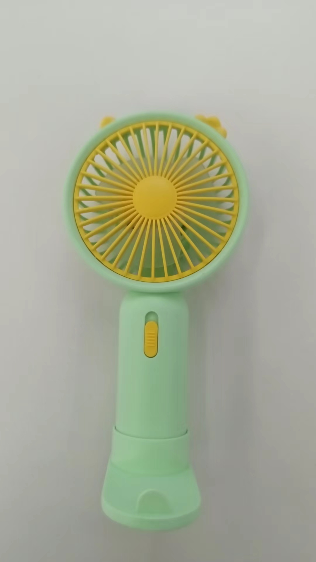 The Sq330 Charging Fan Comes In 4 Colors Specification drawing