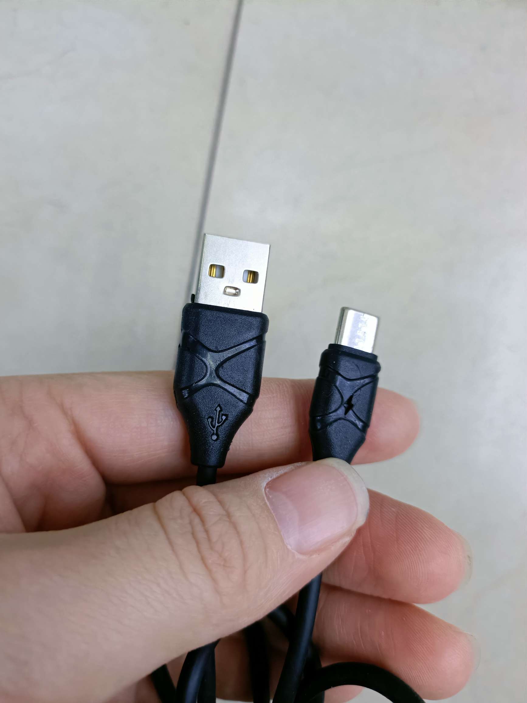Macaron fast charge data cable Mobile phone data cable TPE line one meter line details Picture