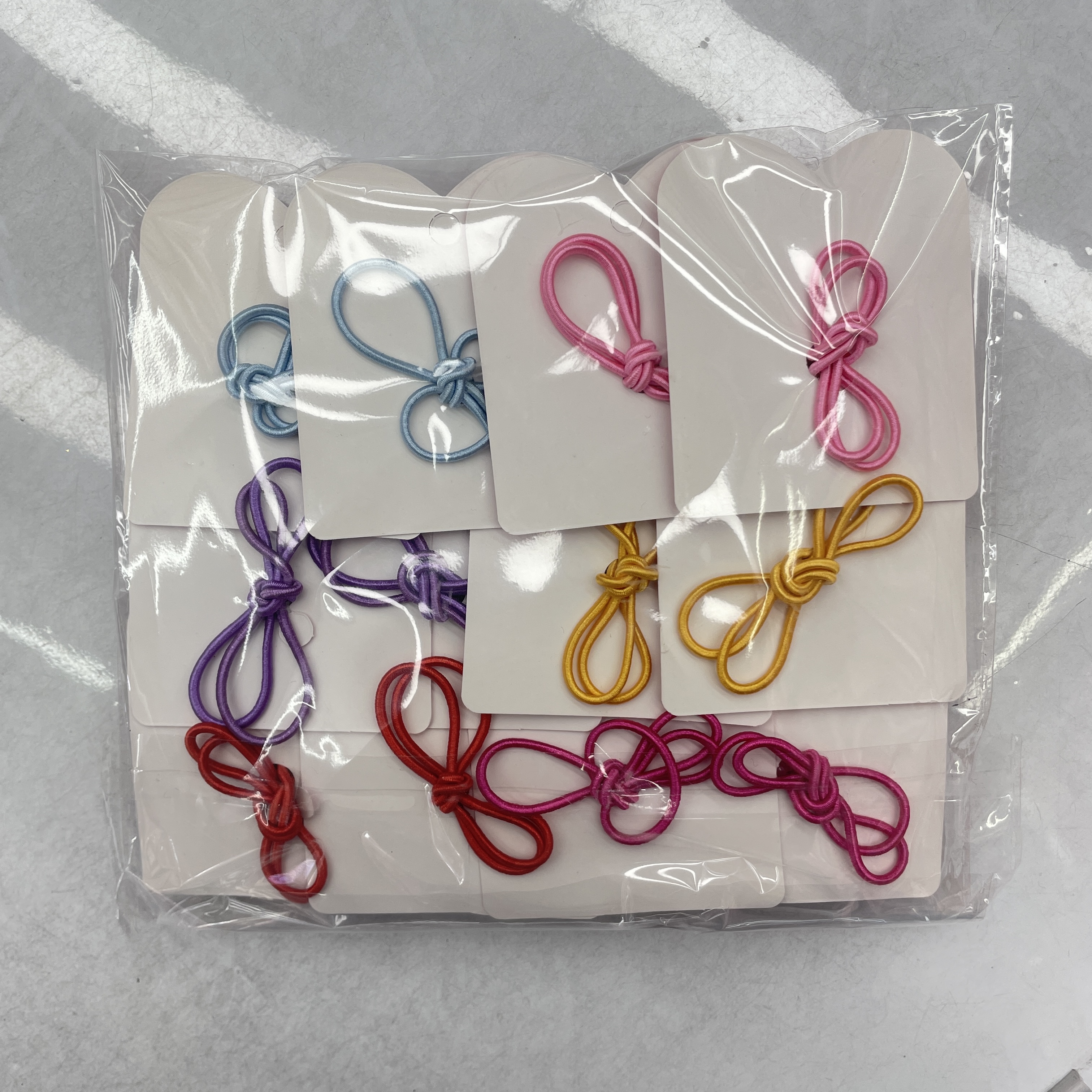 树脂发束/单头皮筋头饰产品图