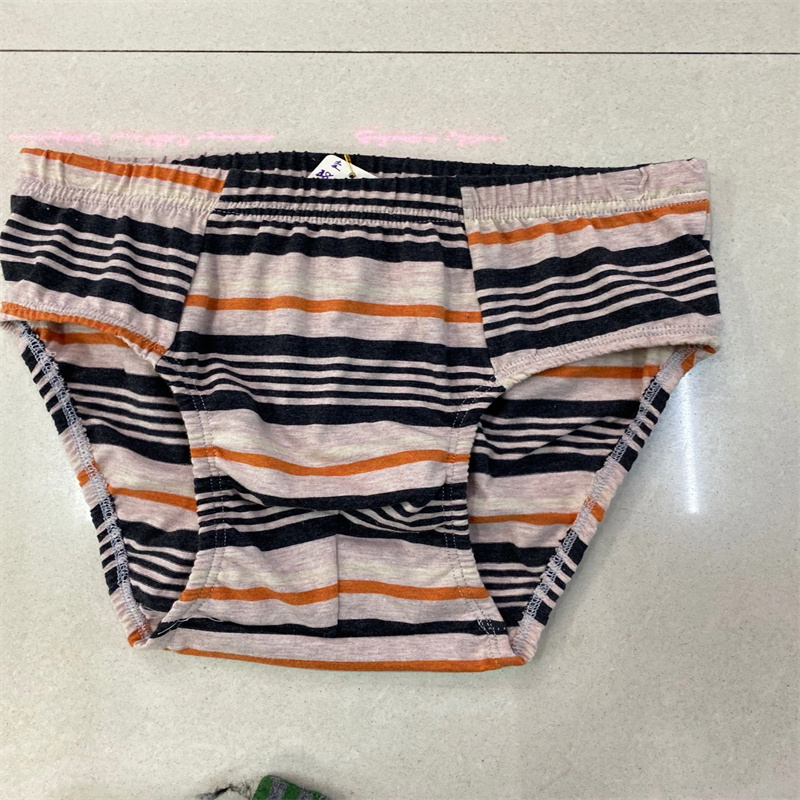 Men's Briefs Panties First Class All Cotton Panties Stripes