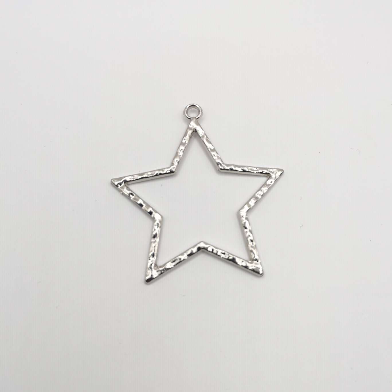 合金挂五角星镂空五角形配件饰品挂件11产品图