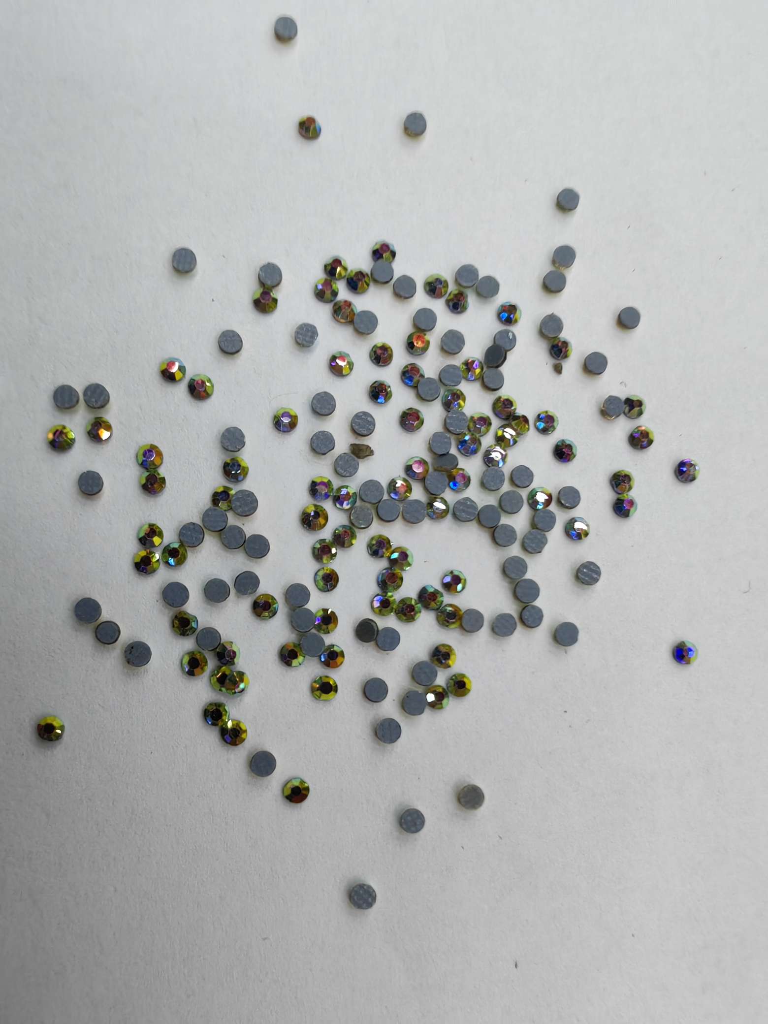 Hot Drill Middle East Diamond Boutique Diamond Imitation O Diamond Gold Ab Specification drawing