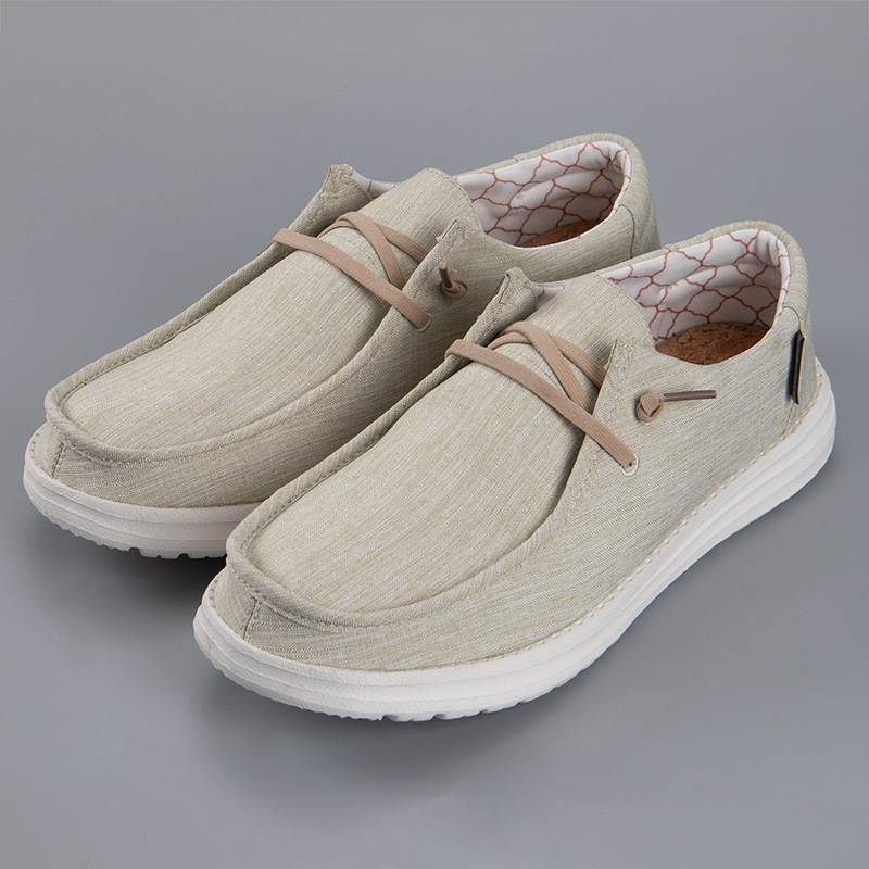 Europe And The United States Casual Shoes Men's Large Size Canvas Shoes Cross-Border Explosion Loafers Men's Casual Sports Shoes 76857 details Picture