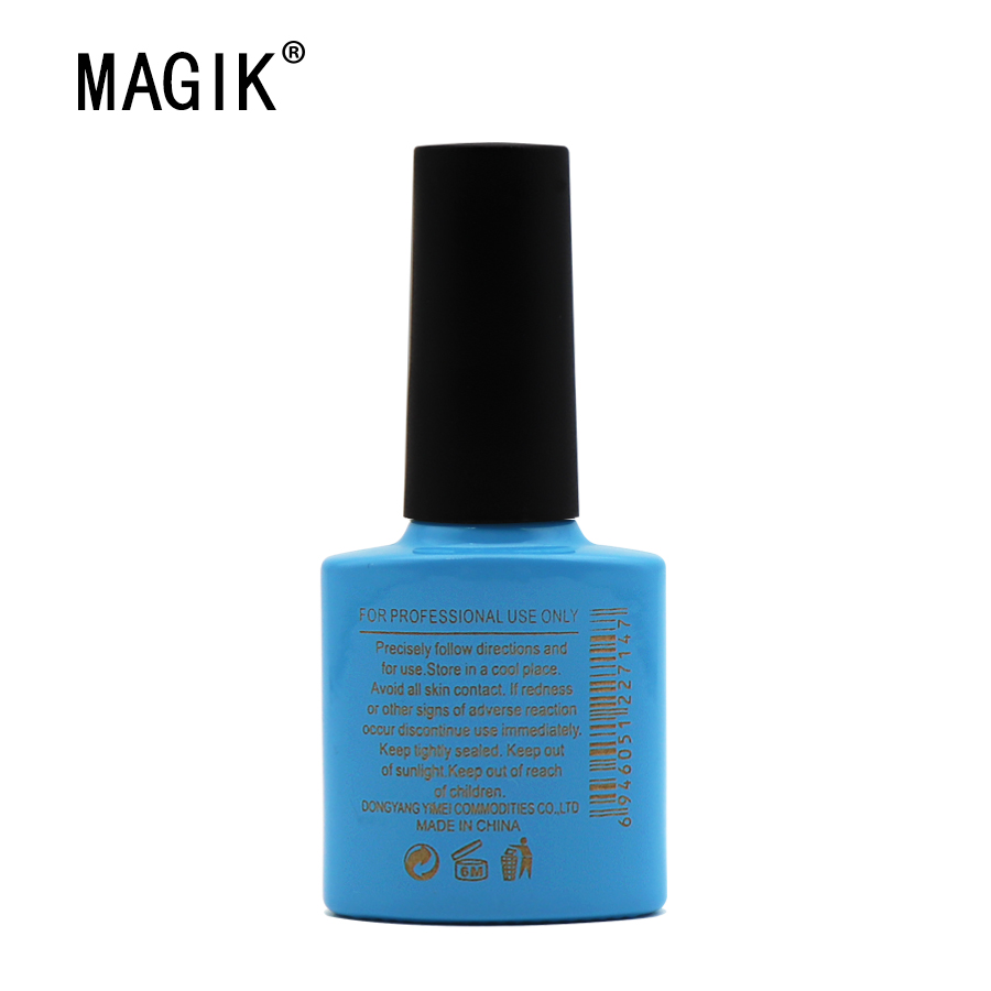 Foreign Trade Magik 072 Nail Polish Glue Hot Sale Three Step Glue Wholesale Removable Long Lasting High Brightness Nail Set Application Scenario