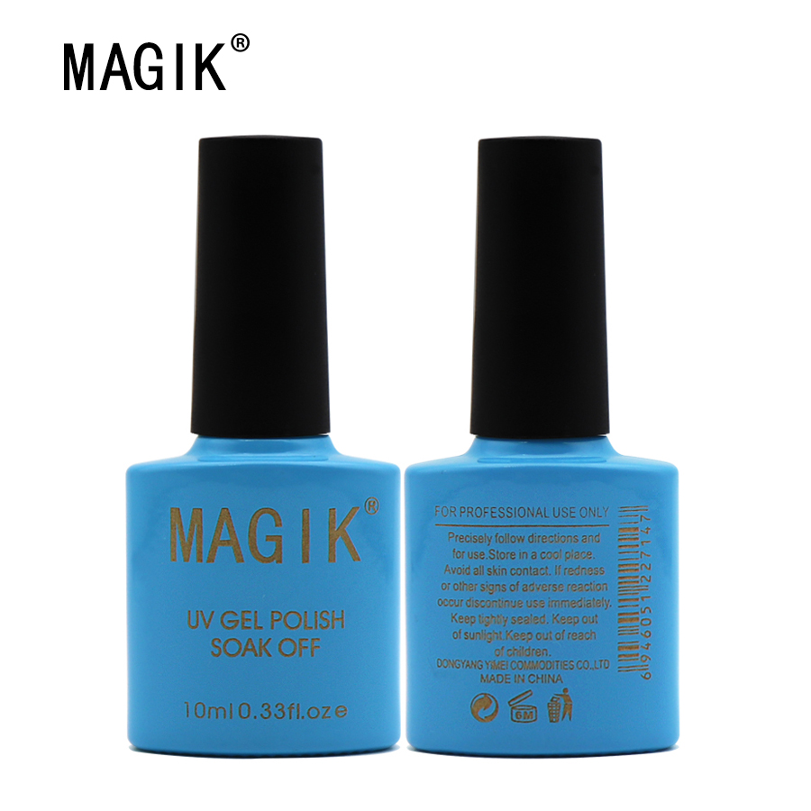 Foreign Trade Magik 072 Nail Polish Glue Hot Sale Three Step Glue Wholesale Removable Long Lasting High Brightness Nail Set details Picture