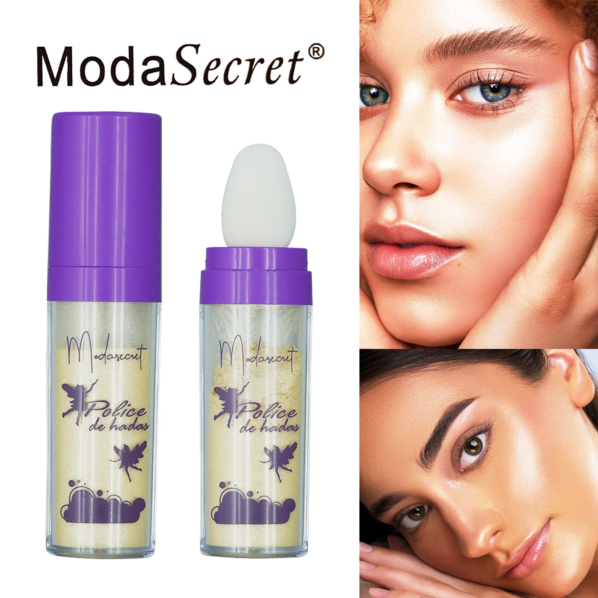 Modasecret扁管仙女高光拍拍粉全身高光提亮立体修容跨境详情2