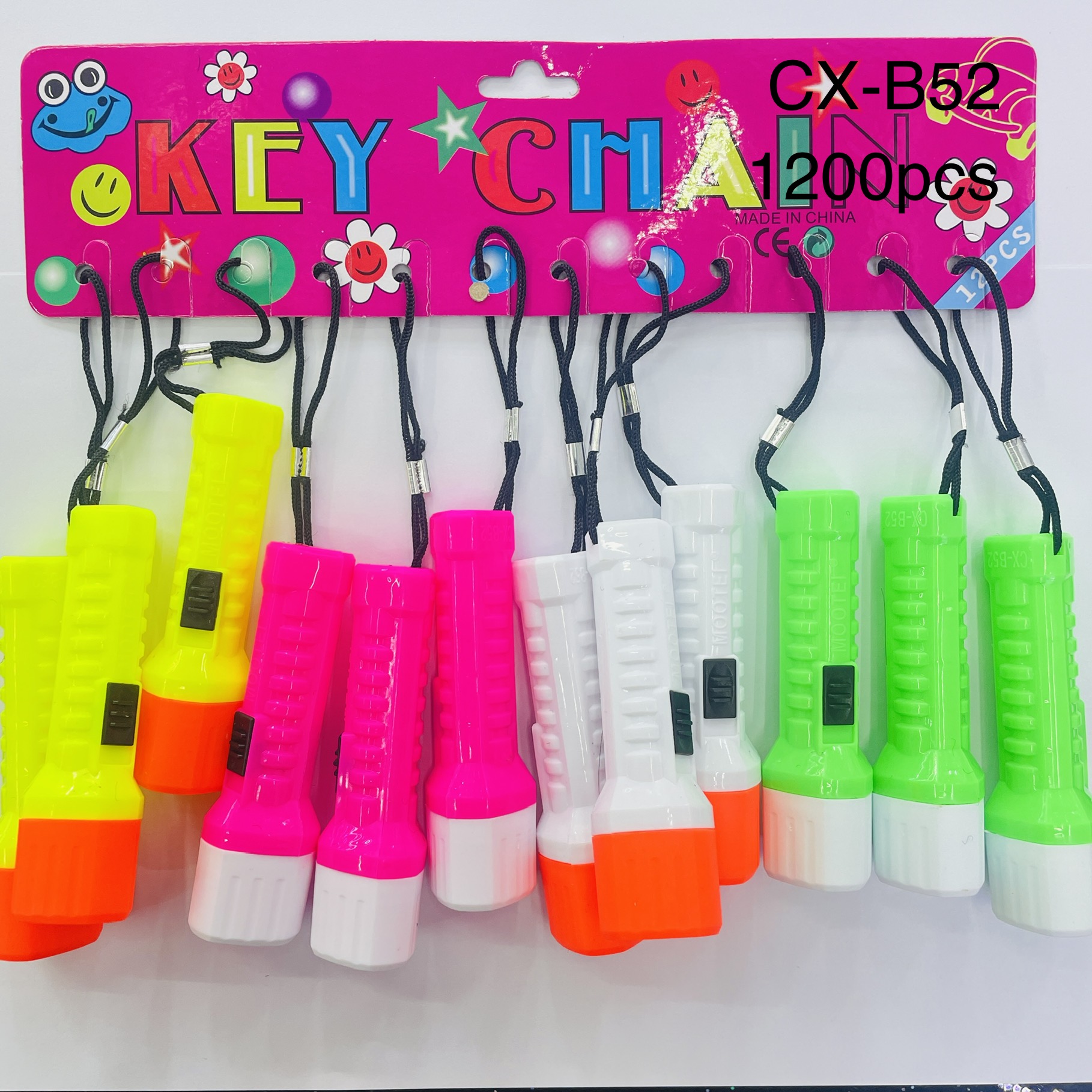 Plastic small flashlight strong light flashlight lighting LED wholesale practical small household appliances small gifts thumbnail