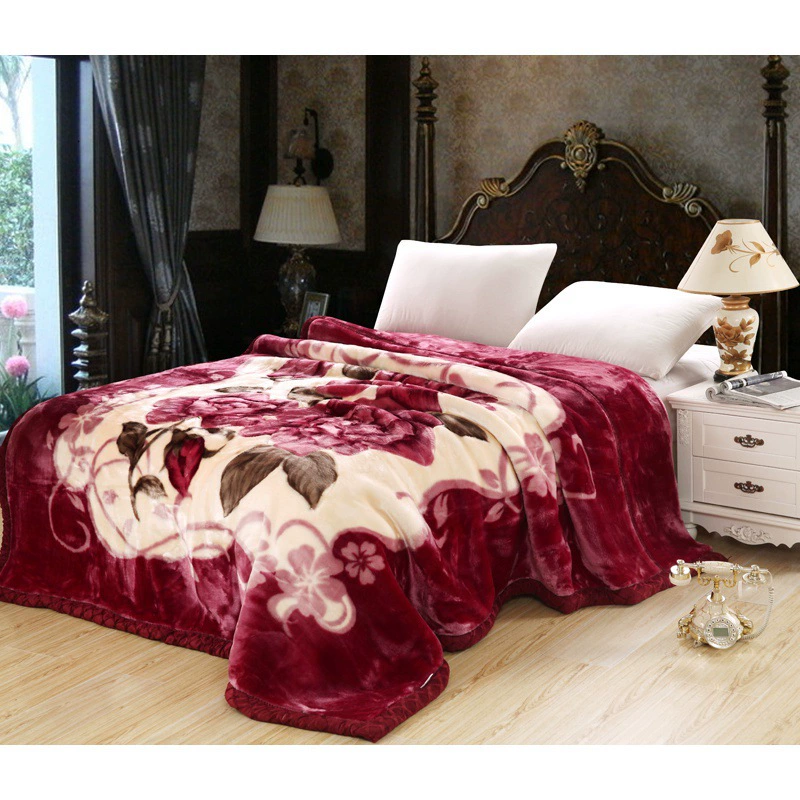 Blanket Foreign Trade Wholesale Manufacturers Direct Custom Size Weight Raschel Flannel