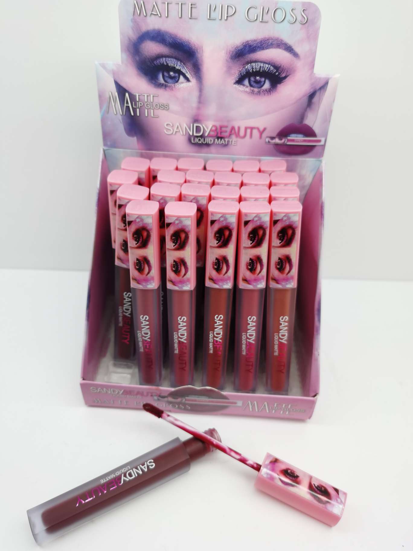 European And American Hot Lip Gloss 12 Colors details Picture