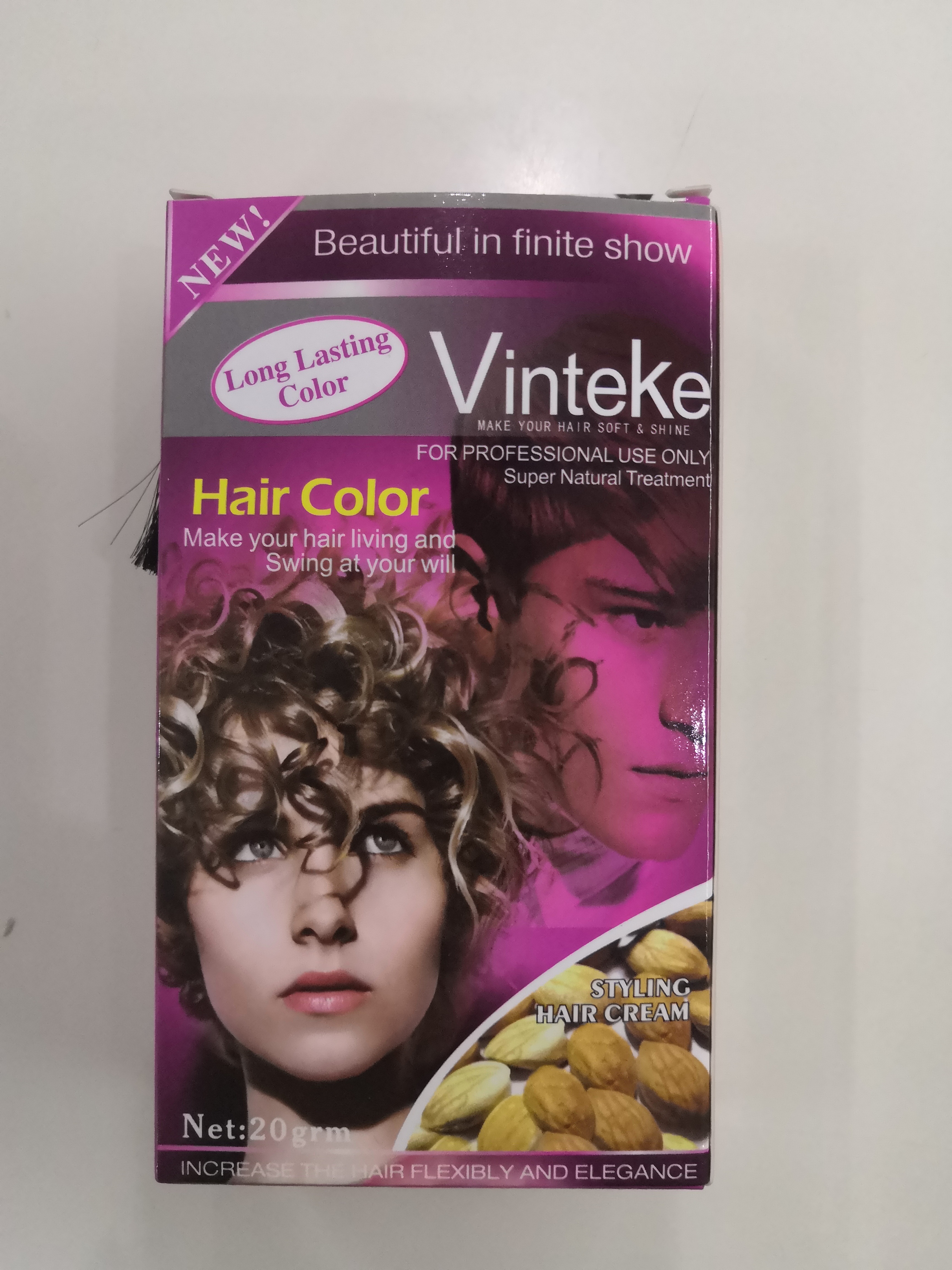 20 Grm Vinteke Hair Color Cream