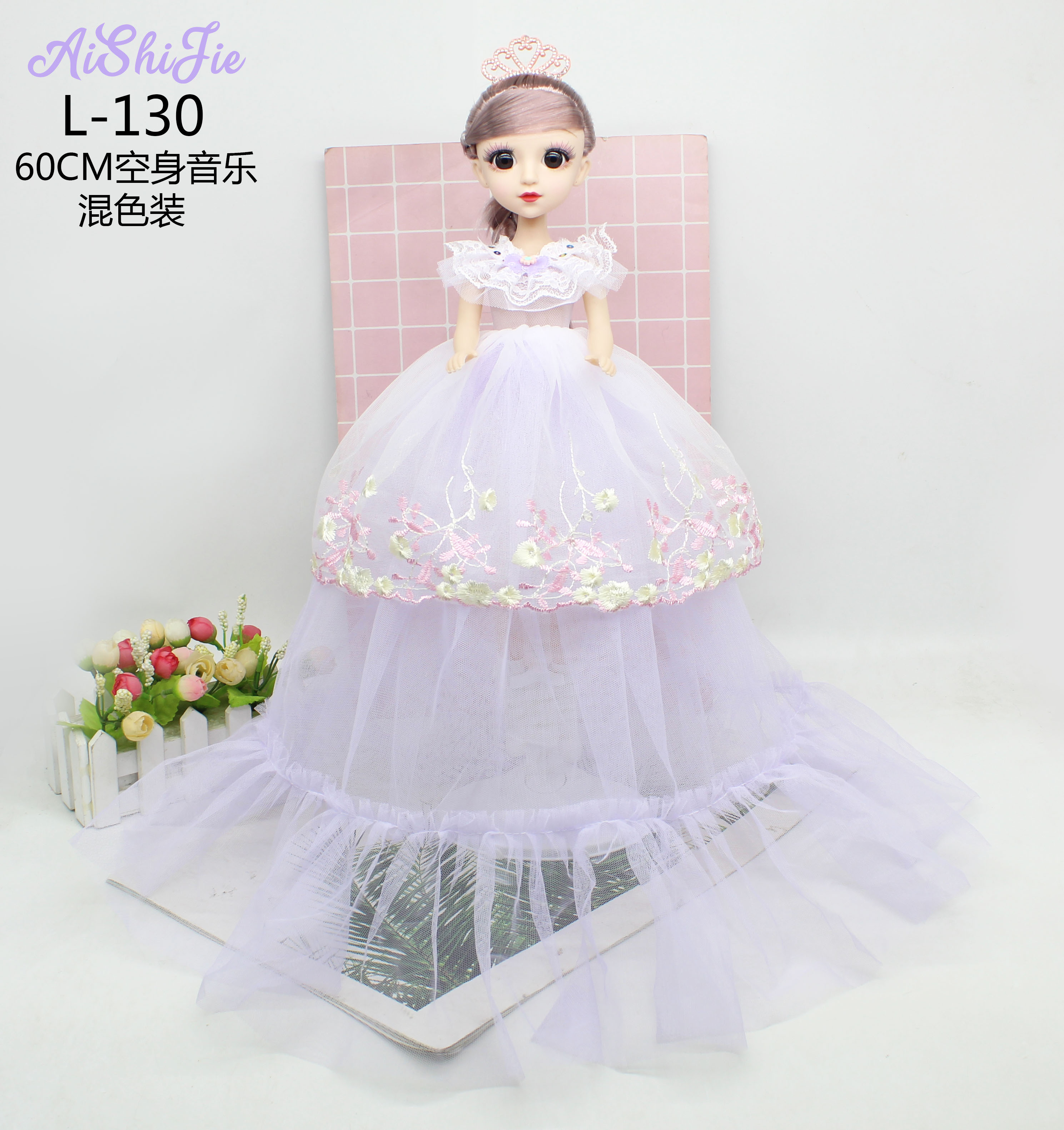 Factory Direct Sales 60Cm Music Yeloli Princess Wedding Dress Barbie Doll Children Toys Girl Birthday Gift 1 Application Scenario