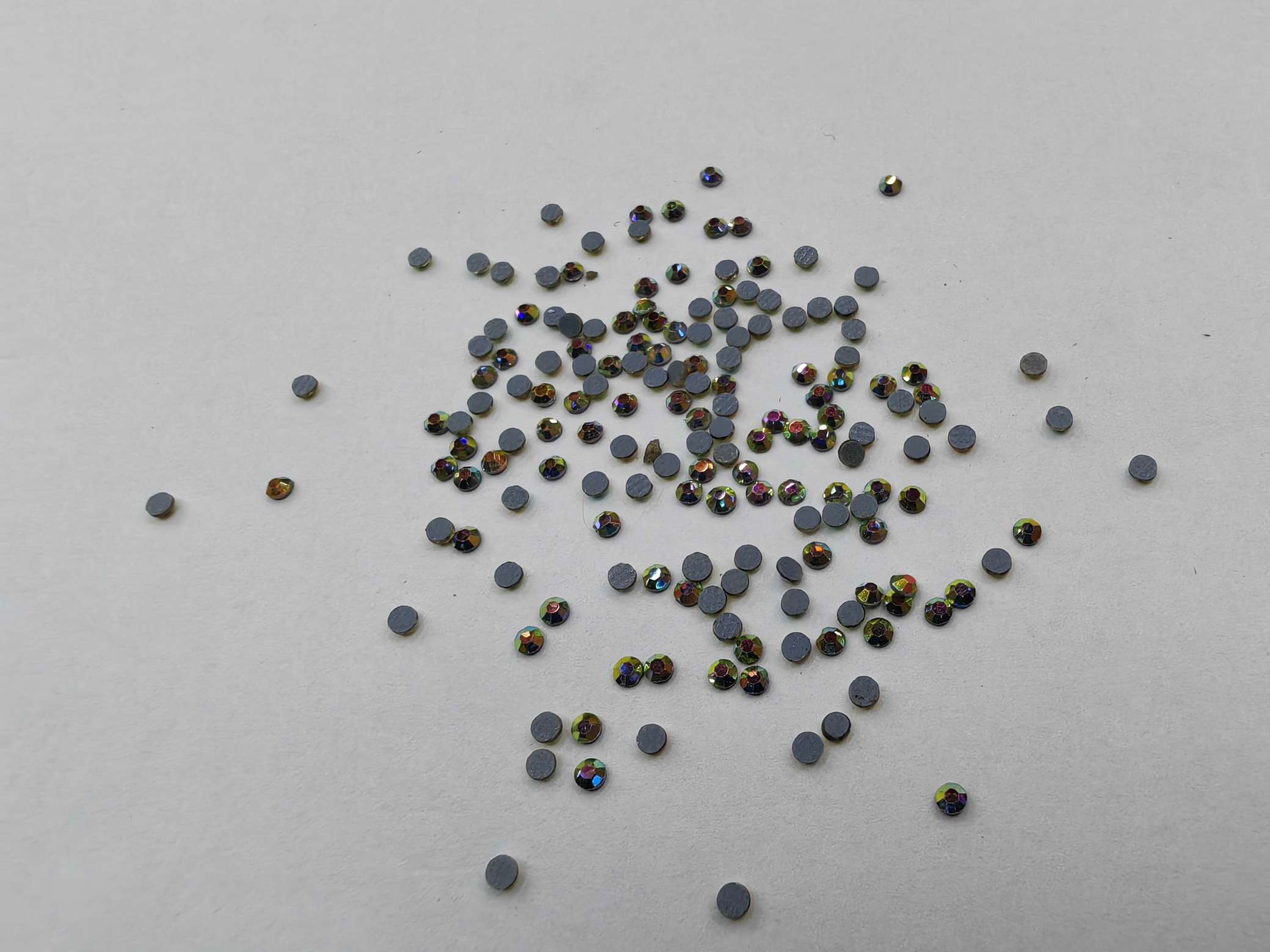 Hot Drill Middle East Diamond Boutique Diamond Imitation O Diamond Gold Ab details Picture