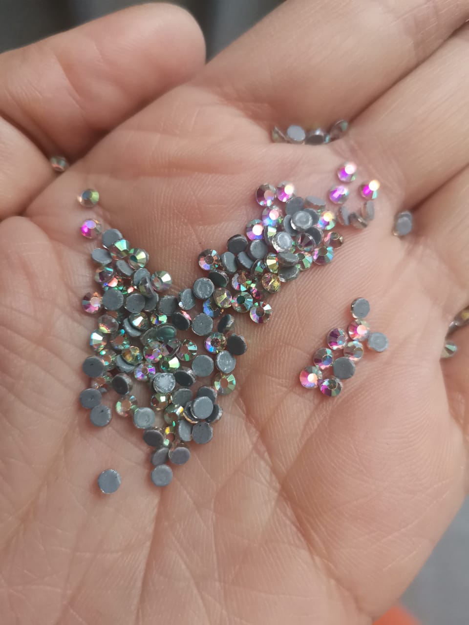 ss10 粉色AB 高品质烫钻彩炫烫钻厂家直销