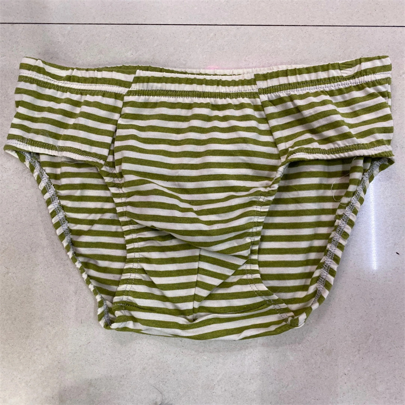Men's Briefs Panties First Class Cotton Panties Panties Stripes Specification drawing