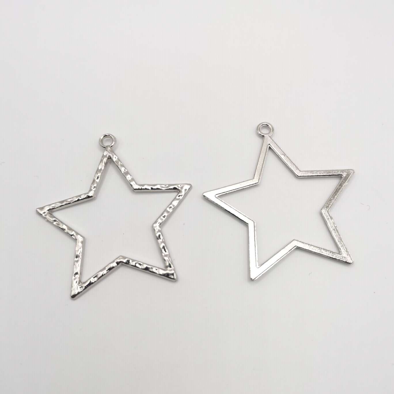 合金挂五角星镂空五角形配件饰品挂件11细节图