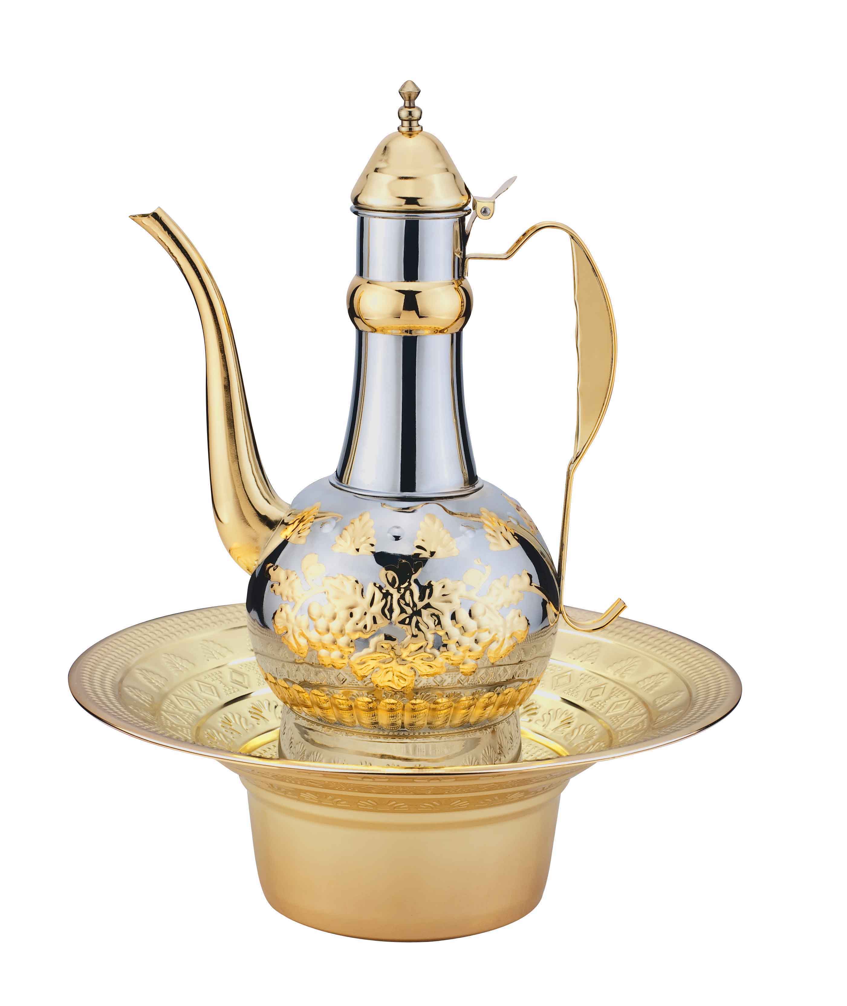 Fortune Stainless Steel Wash Basin Set With Kettle details Picture