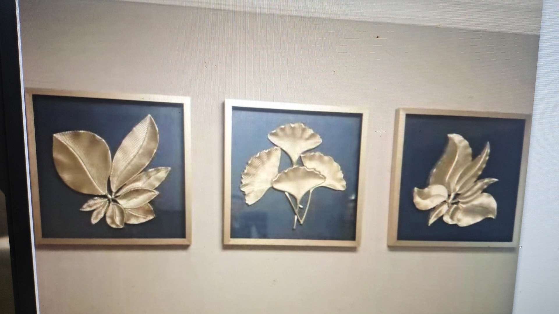Entrance Porch Wall Decoration Pendant Light Luxury Three-Dimensional Aisle Wall Decoration Creative Living Room Sofa Background Wall Decoration details Picture