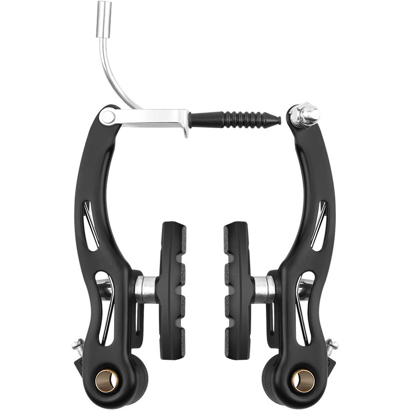 221222 Bicycle V-brake caliper, mountain bike V-brake caliper, road bike high-strength brake brake, bicycle brake pad, handbrake accessories Item Picture