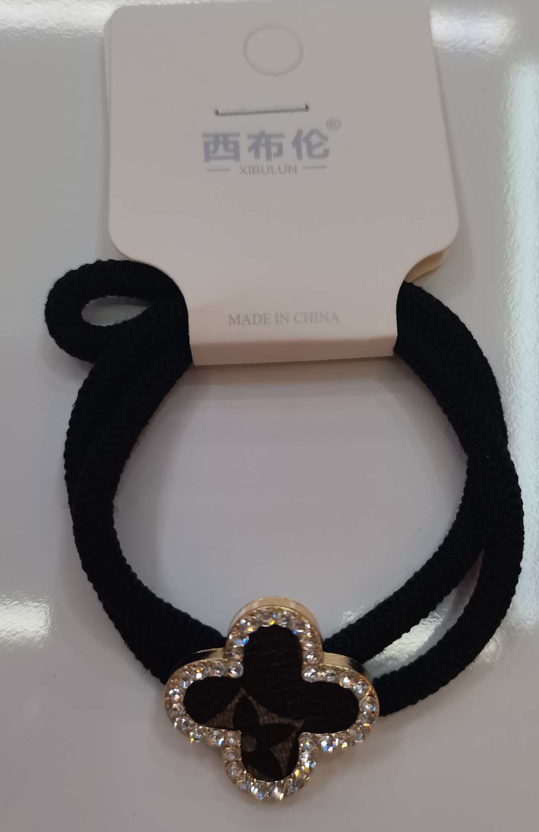 [Zebulon Jewelry] Rubber Band Adult Boutique Nylon Alloy Accessories A Grade Tip Bottom Rhindiamond-Paste Network Explosion Thick Rope Rubber Band High-Grade Atmosphere Women Gay Girls First Choice