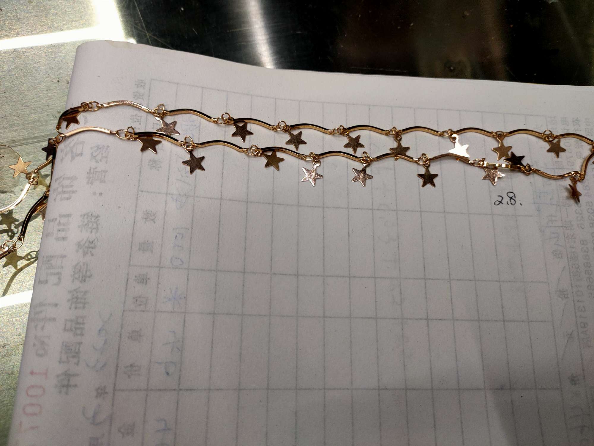 不锈钢电镀手工链条详情6