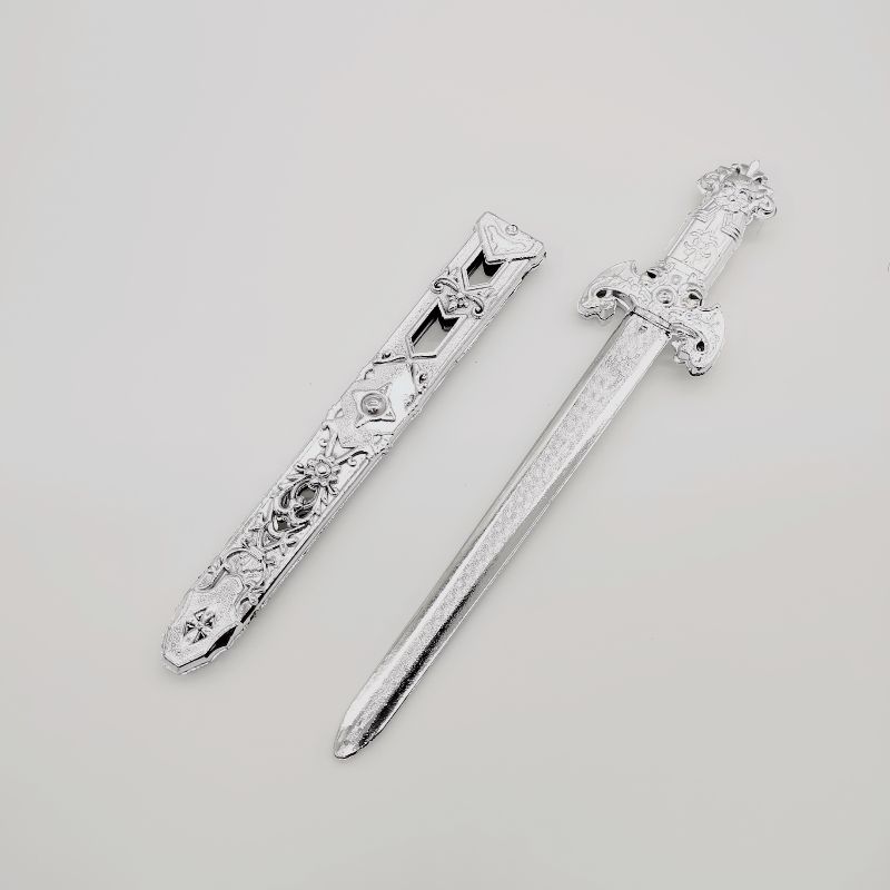 厂家直销儿童玩具海盗系列出口外贸塑料仿真玩具兵器地摊经济夜市玩具多色507小剑详情4