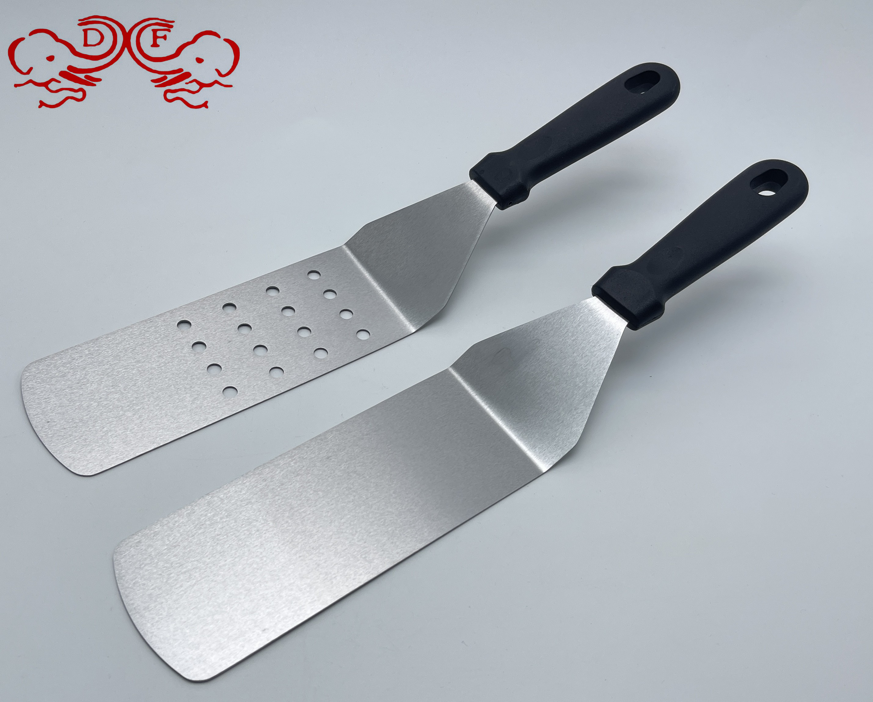 DF68689 Kitchen gadgets Wooden handle steak spatula Wooden handle steak spatula Cooking DF Trading house