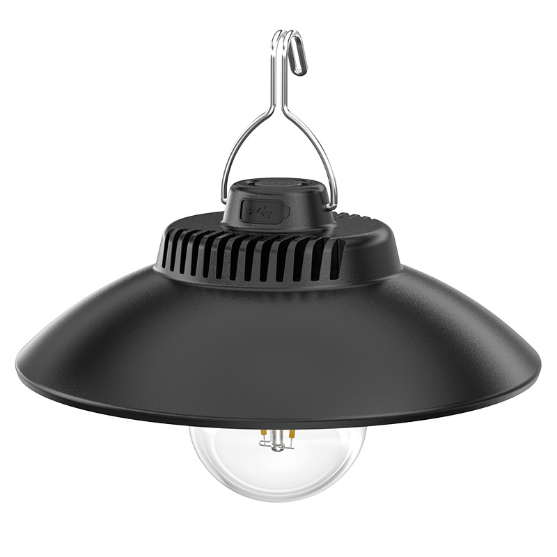 New Outdoor Camping Light Multi-Functional Retro Camping Light Led Light Portable Type-C Charging Camp Lamp Item Picture