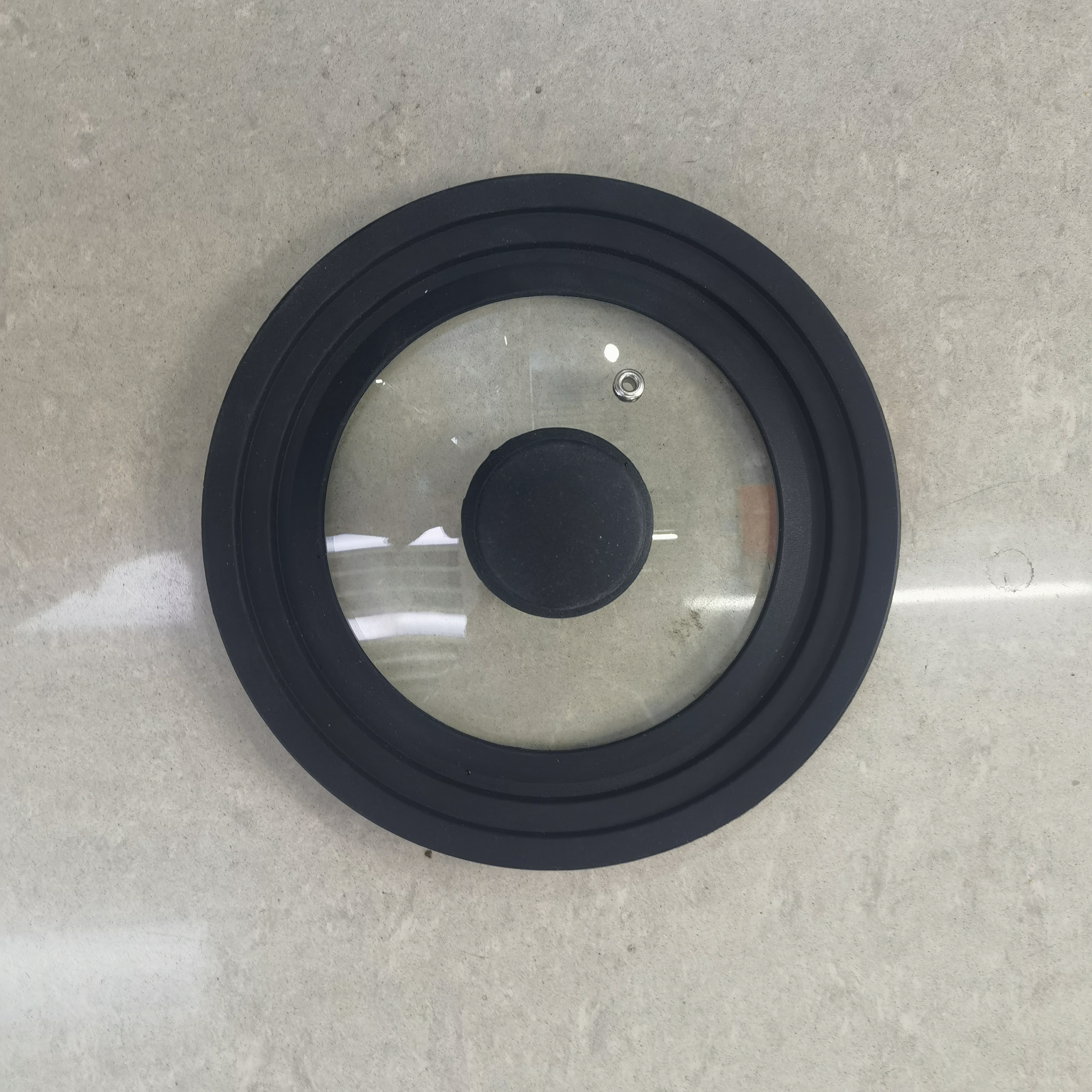 Silicone Glass Cover 18-32Cm Pot Cover Specification drawing