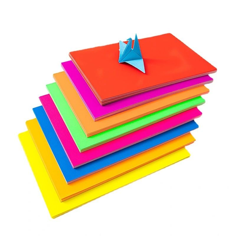 Colorful new paper products, stationery, cultural office, new Zou roll paper, hand-rolled paper, children's handmade paper, flower-wrapped paper, packaging paper details Picture