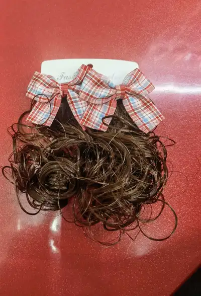 Hair Bow Curls Children's Accessories Wig Headwear Duck Mouth Clip Clip Girls Hair Accessories Multi-Color Can Be Customized Wholesale Direct Sales Manufacturers