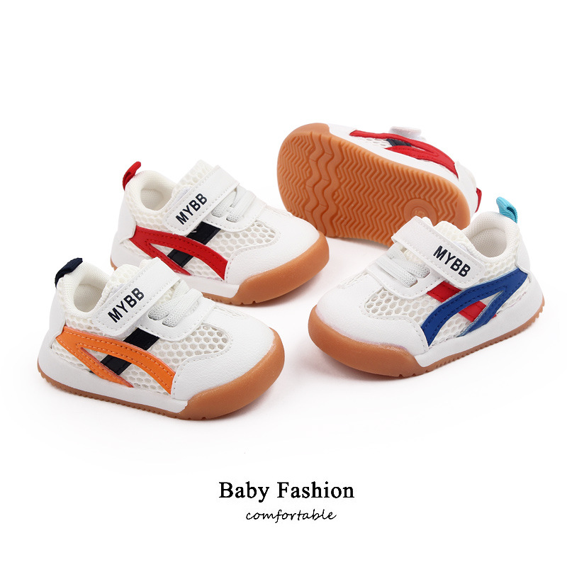 0-3 years old mesh breathable baby shoes soft soled non-slip toddler shoes