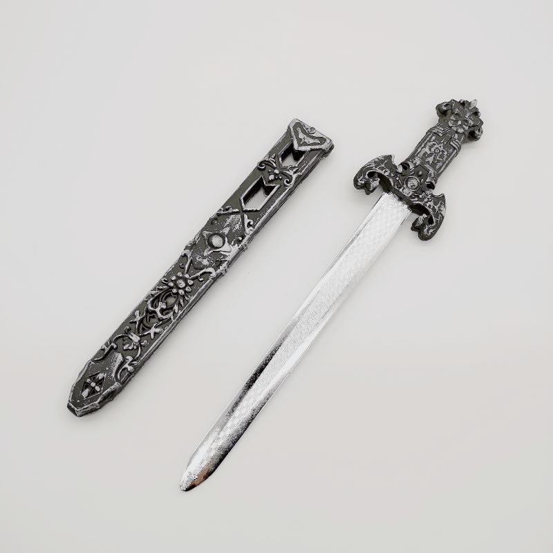 厂家直销儿童玩具海盗系列出口外贸塑料仿真玩具兵器地摊经济夜市玩具多色507小剑详情5