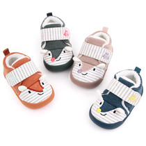 Baby shoes soft soled toddler cartoon children warm shoes
