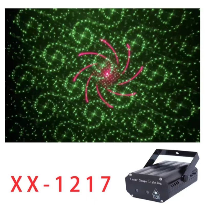 Led Light String Two-Hole Laser Laser Light Ktv Flash Home Atmosphere Music Sound Control Magic Ball Light Laser Rotating Bungee Stage Laser Bluetooth Light Ktv Flash Home Atmosphere Music Sound Control Magic Ball Light Excitation Item Picture