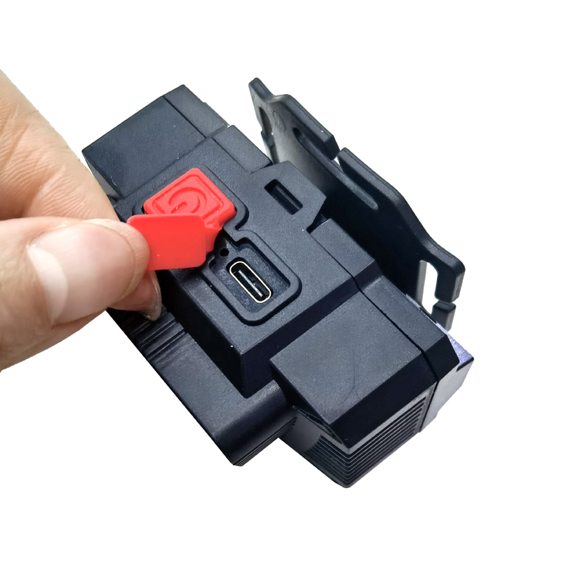 JS-916 sensor de luz de cabeza USB recargable smart winger sensor de luz de cabeza 5LED bicicleta luz de camping al aire libre lámpara de mina lámpara de cabeza de mantenimiento luz de camping luz de pesca Item Picture