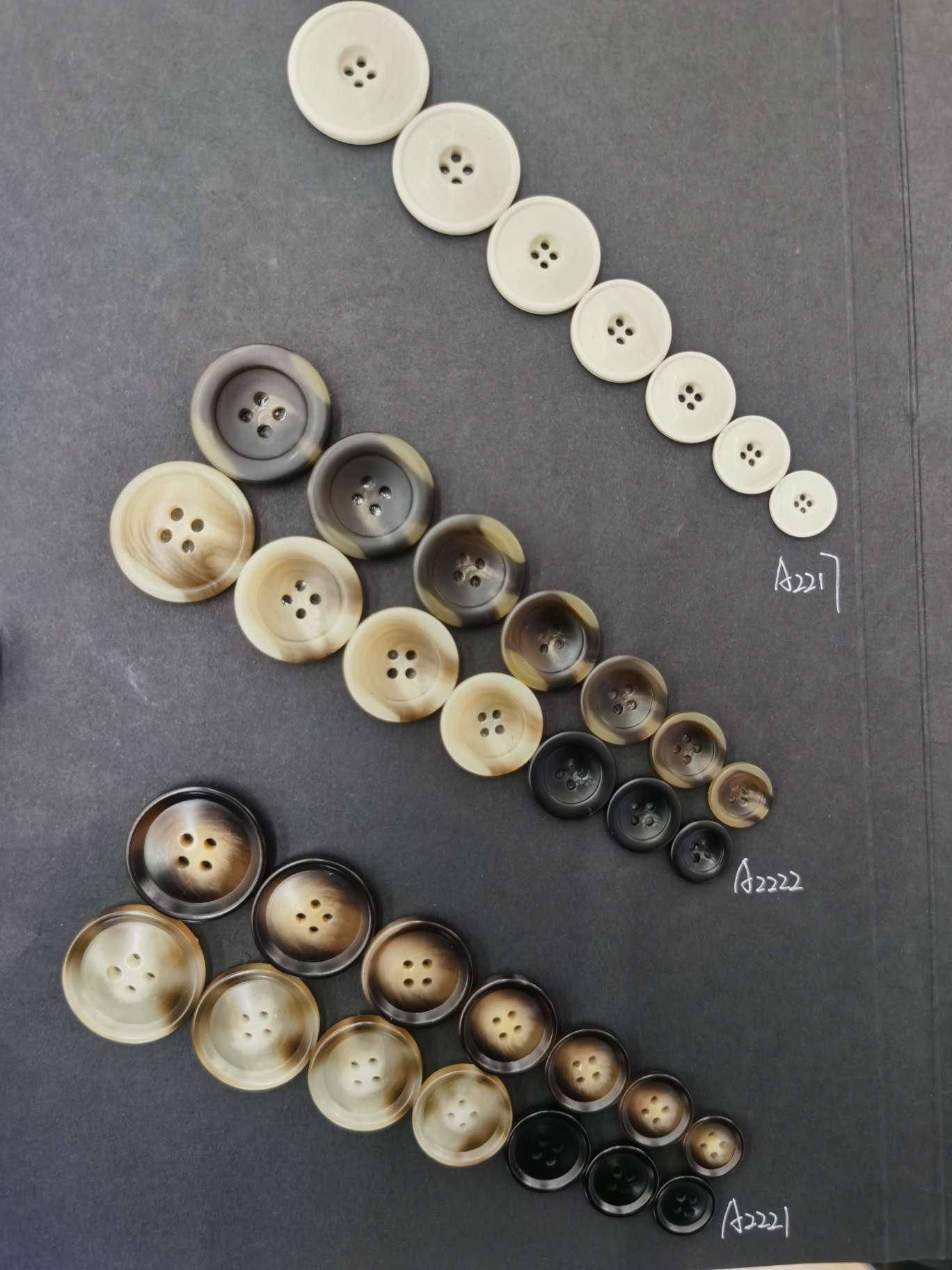 树脂棒花扣大量现货 厂家直销