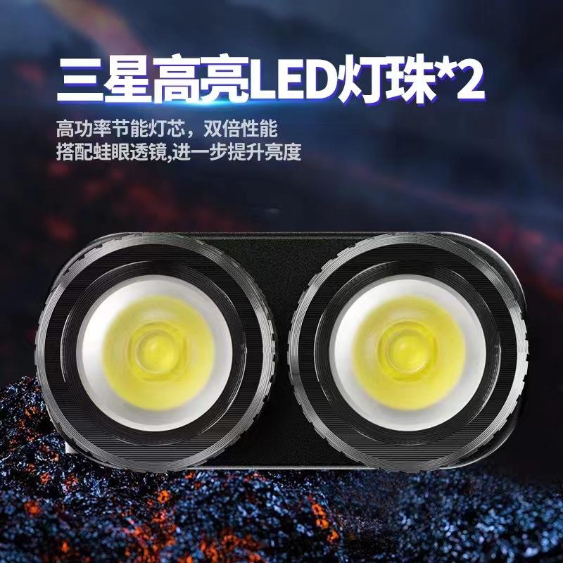 Strong Light Portable Key Chain Light Dual Lamp Holder Rechargeable Work Light Emergency Light Super Bright Outdoor Camping Light Application Scenario