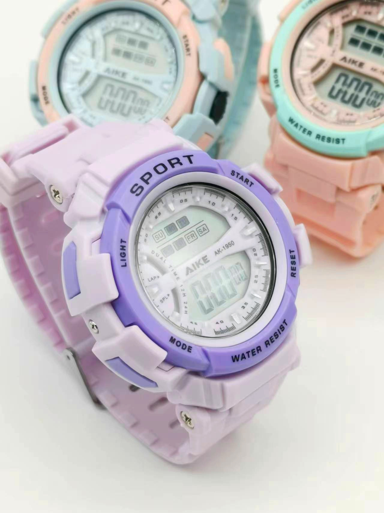 初高中生电子手表高中生新款手表夜光灯防水运动多功能学生手表详情10