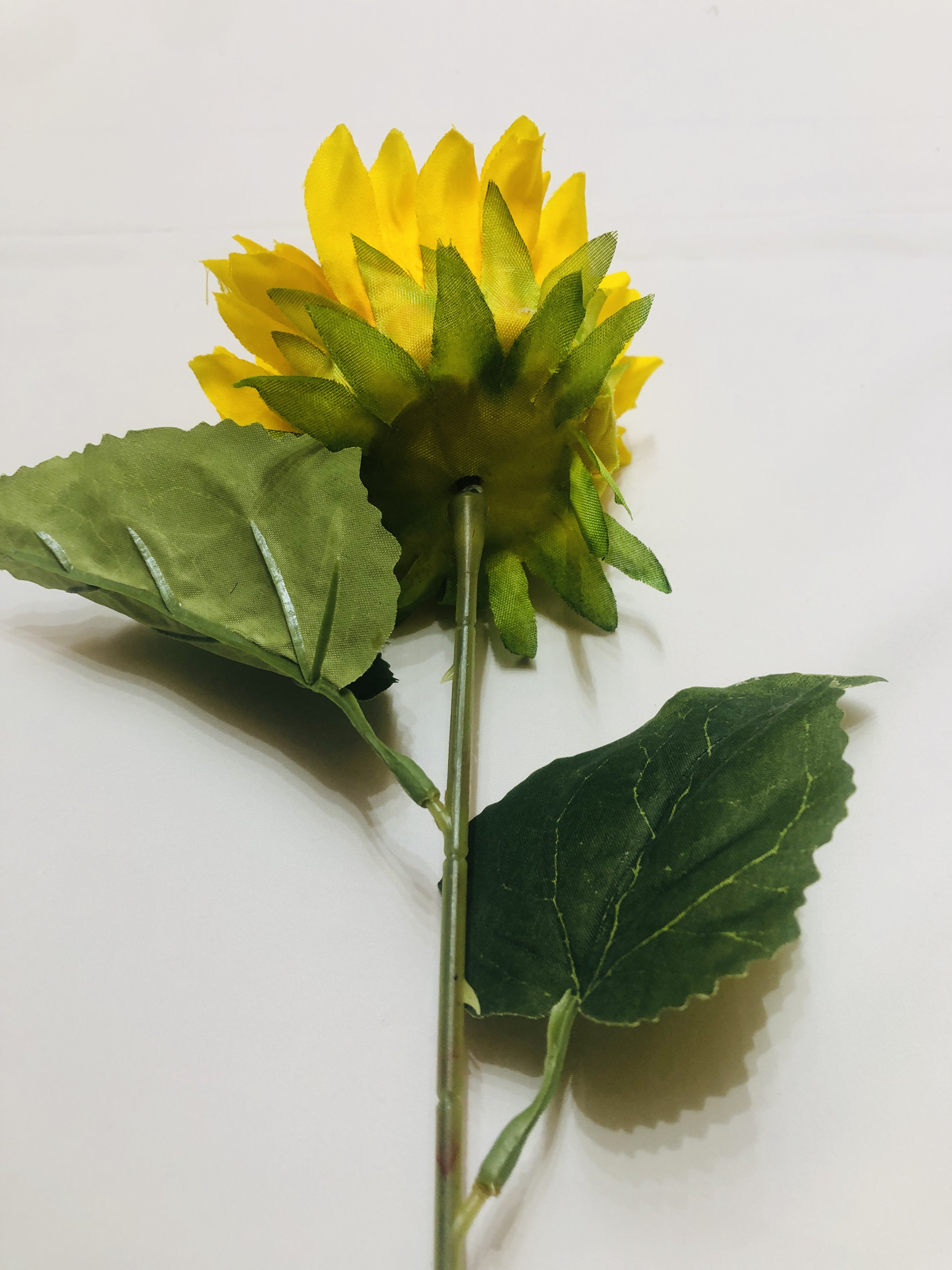 Home Decoration False Flower Rose Single Thin Pole Sun Flower Silk Cloth Table Table Table Small Fresh Sunflower Living Room Table Decoration Simulation False Flower Project Decoration Sunflower Flower Wall Props Shooting Small Decoration Rural Wind False Flower Item Picture