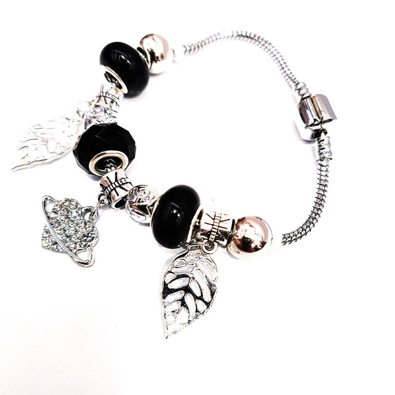 230329-3 Heart-shaped small Pan home DIY bracelet Specification drawing