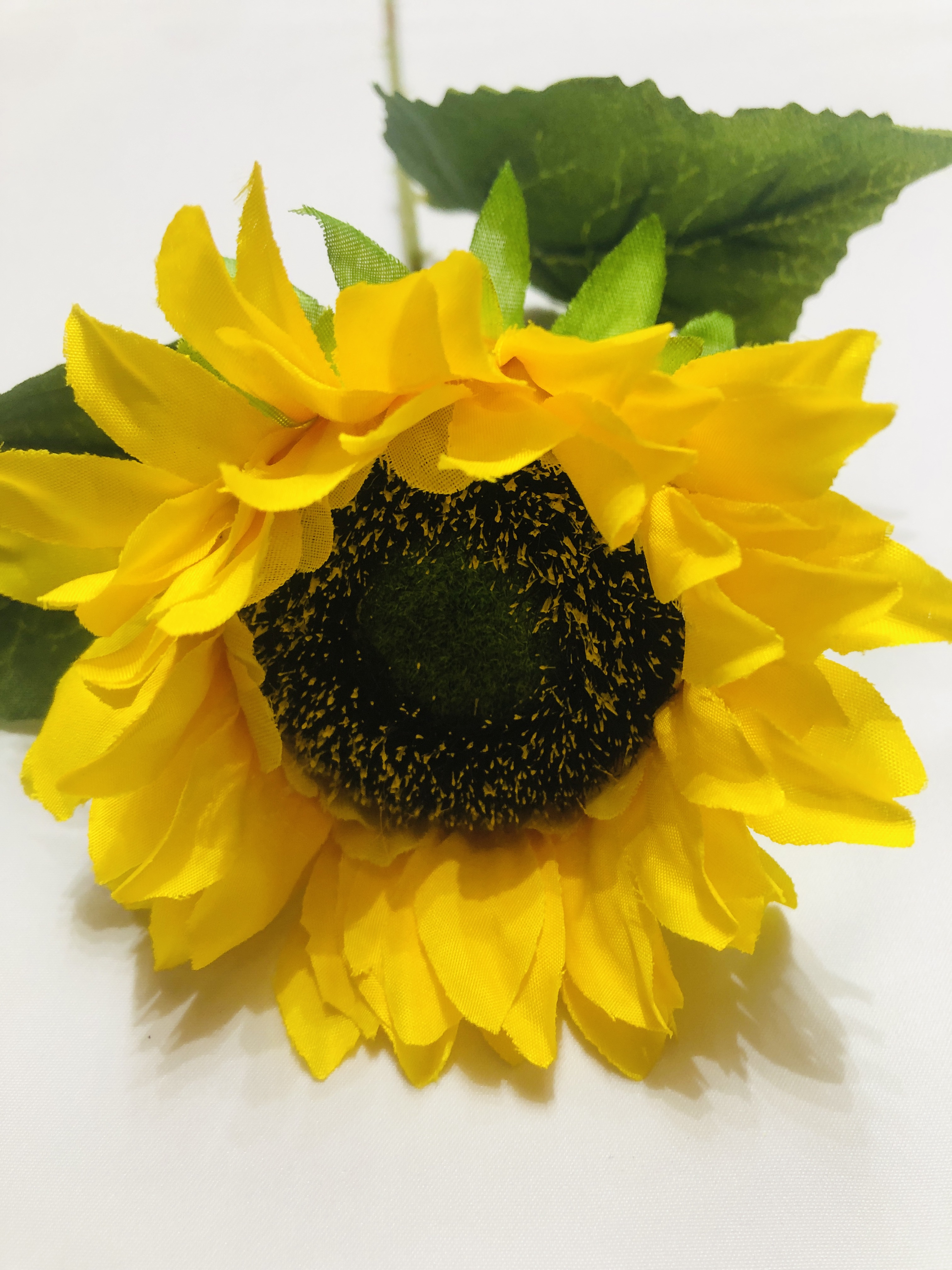 Home decoration false flower rose single thin pole sun flower silk cloth table table table small fresh sunflower living room table decoration simulation false flower project decoration sunflower flower wall props shooting small decoration rural wind false flower thumbnail
