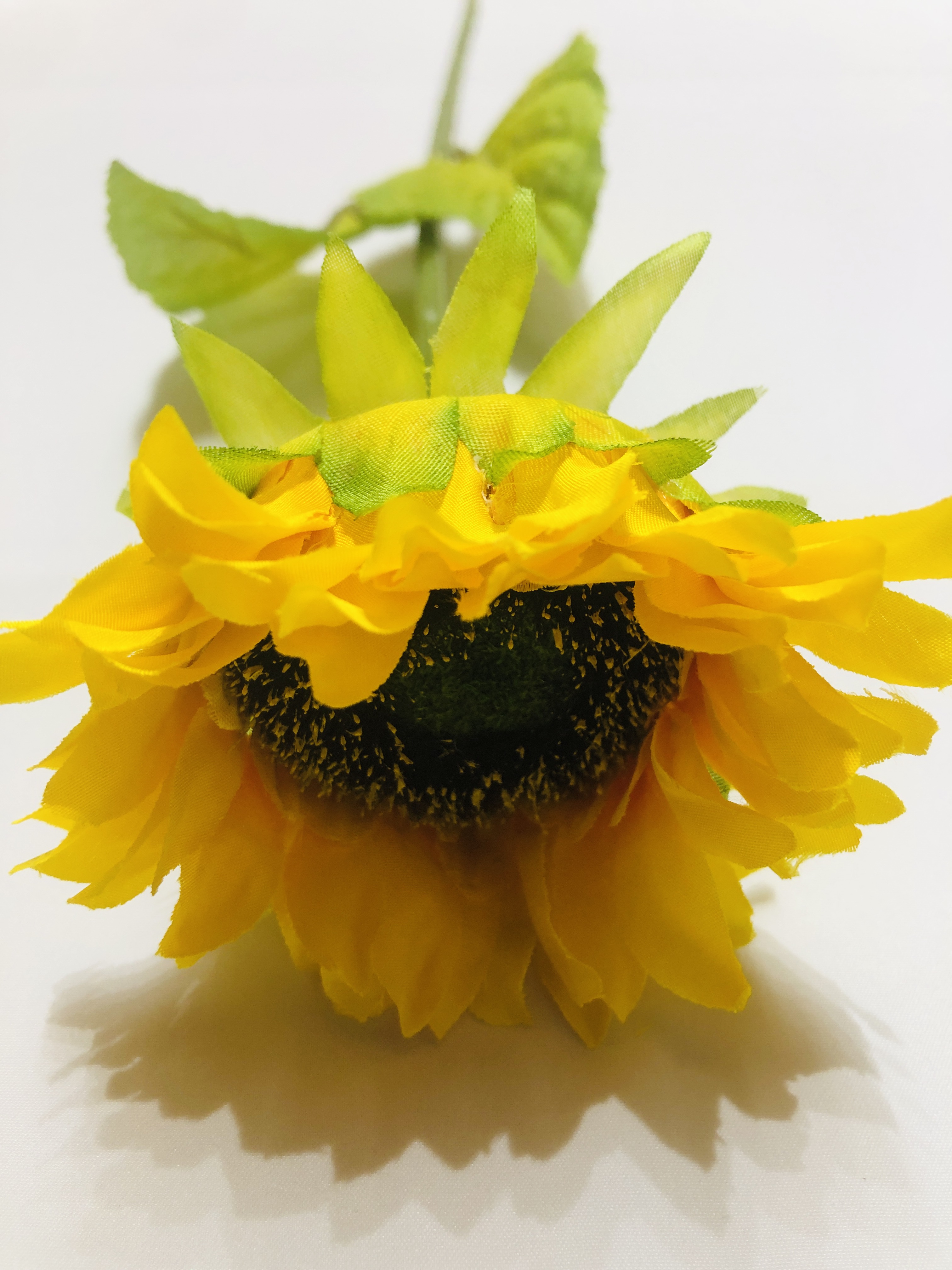 Living Room Decoration Simulation Garden Sunflower Fake Flower Decoration Plastic No. 40 Small Latin Single Sun Flower Silk Flower details Picture