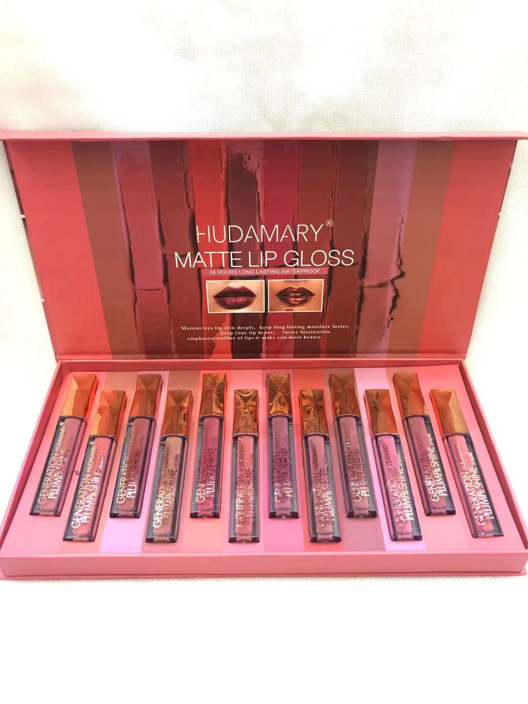Christmas Makeup Non-Fading Non-Stick Cup Matte Lip Glaze Cross Europe And The United States Lips And Cheeks Specification drawing