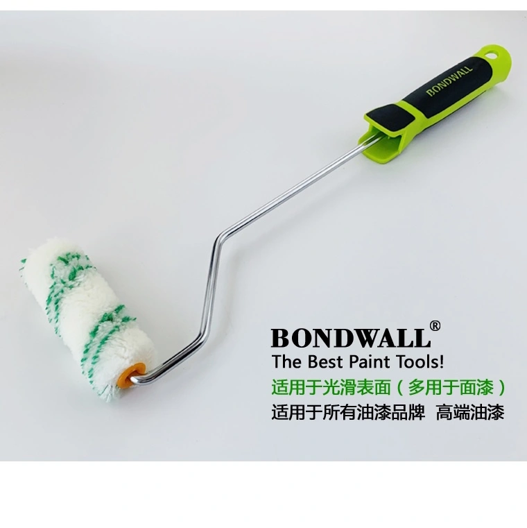BONDWALL纯晴纶4寸修补边角耐溶剂乳胶漆小拇指滚筒刷毛套详情1