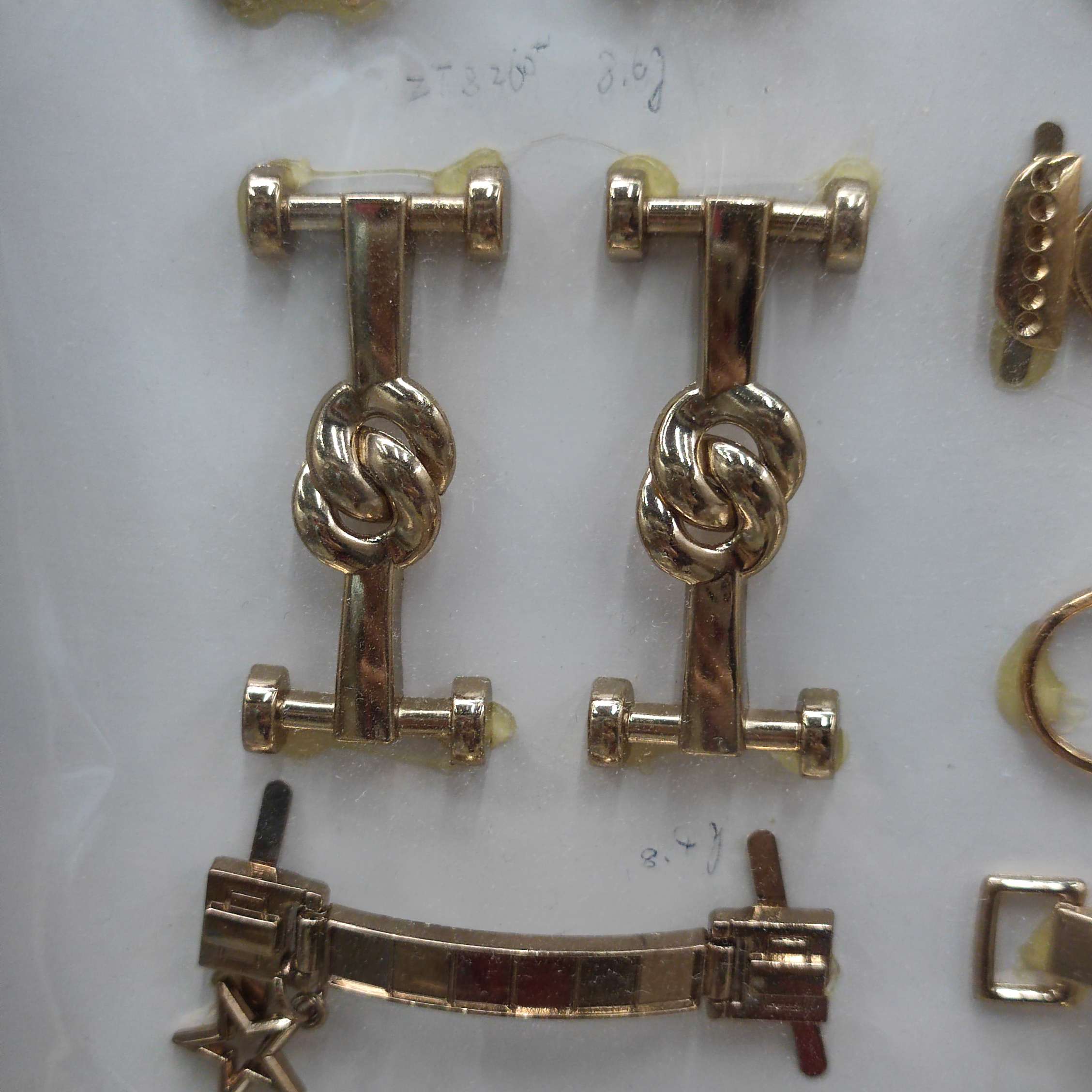 Metal Buckle Shoulder Strap Adjustment Buckle Metal Underwear Bra Button Dress Slip Skirt Buckle Non-Slip Round Connection Accessories Button Specification drawing