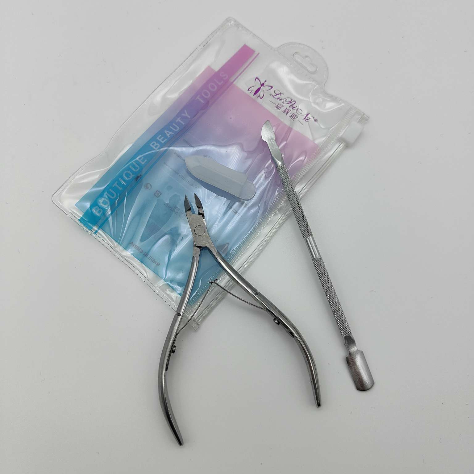 AMN-PC030#2 set Nail Art tools Nail Pick and Remove dead skin scissors 26414 Senderi Makeup tools