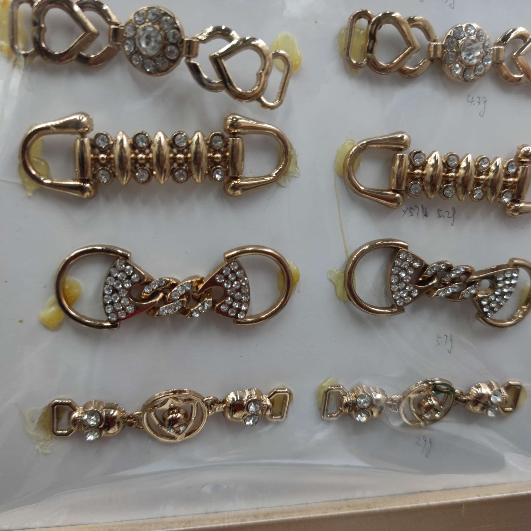 Dress Slip Skirt Buckle Ring Non-Slip Circular Connection Accessories Buttons Available In Stock details Picture