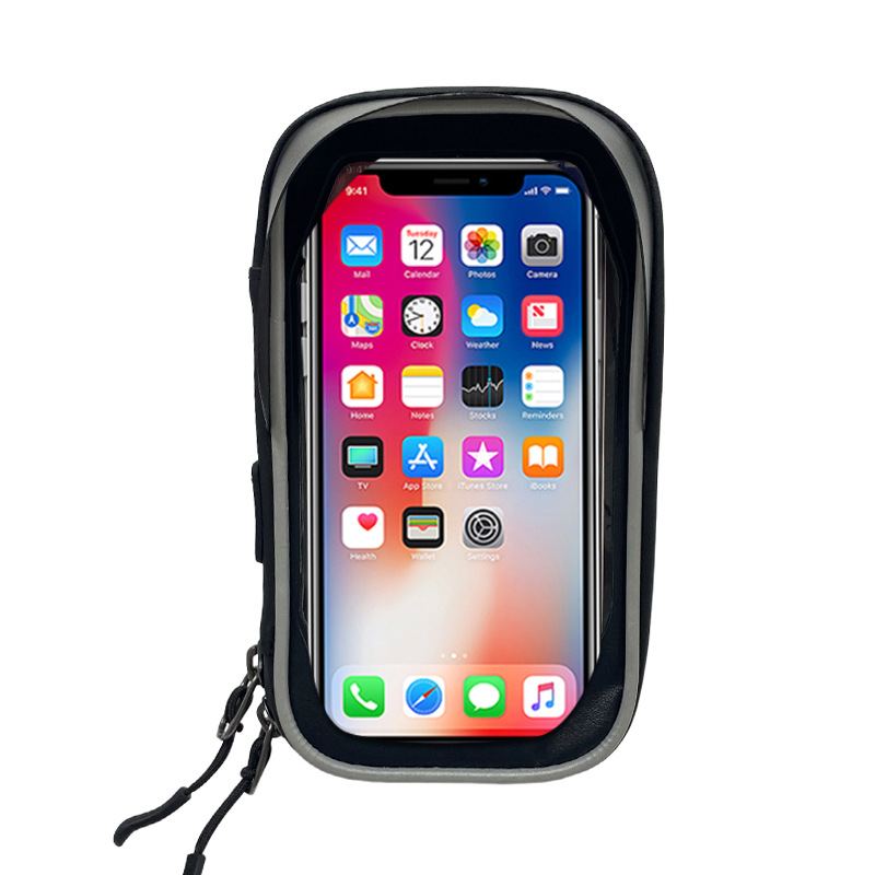 230317 Waterproof mobile phone bag, bicycle touch screen mobile phone bag stand, bicycle waterproof bag, navigation stand, mobile phone stand equipment details Picture