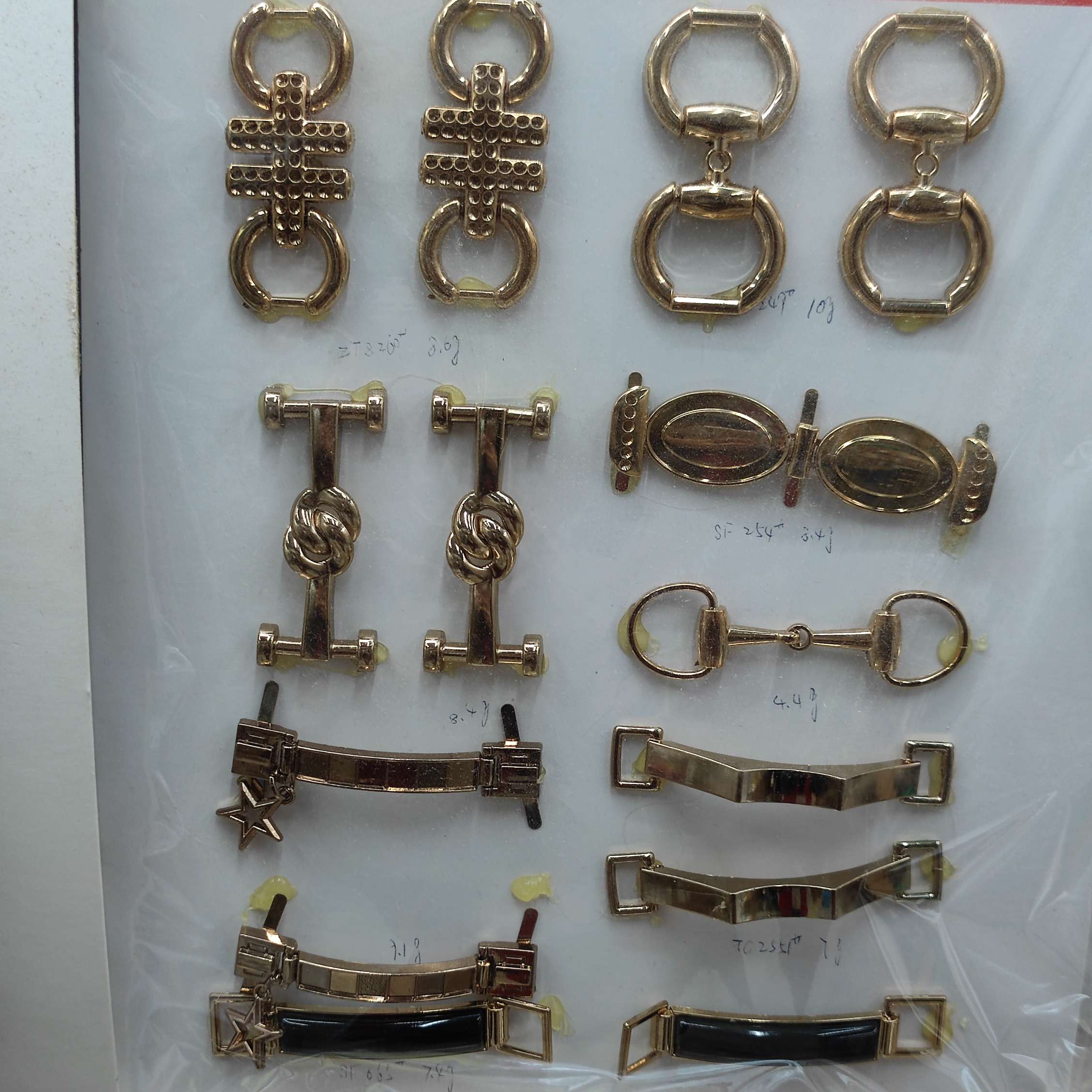 Metal Buckle Shoulder Strap Adjustment Buckle Metal Underwear Bra Button Dress Slip Skirt Buckle Non-Slip Round Connection Accessories Button