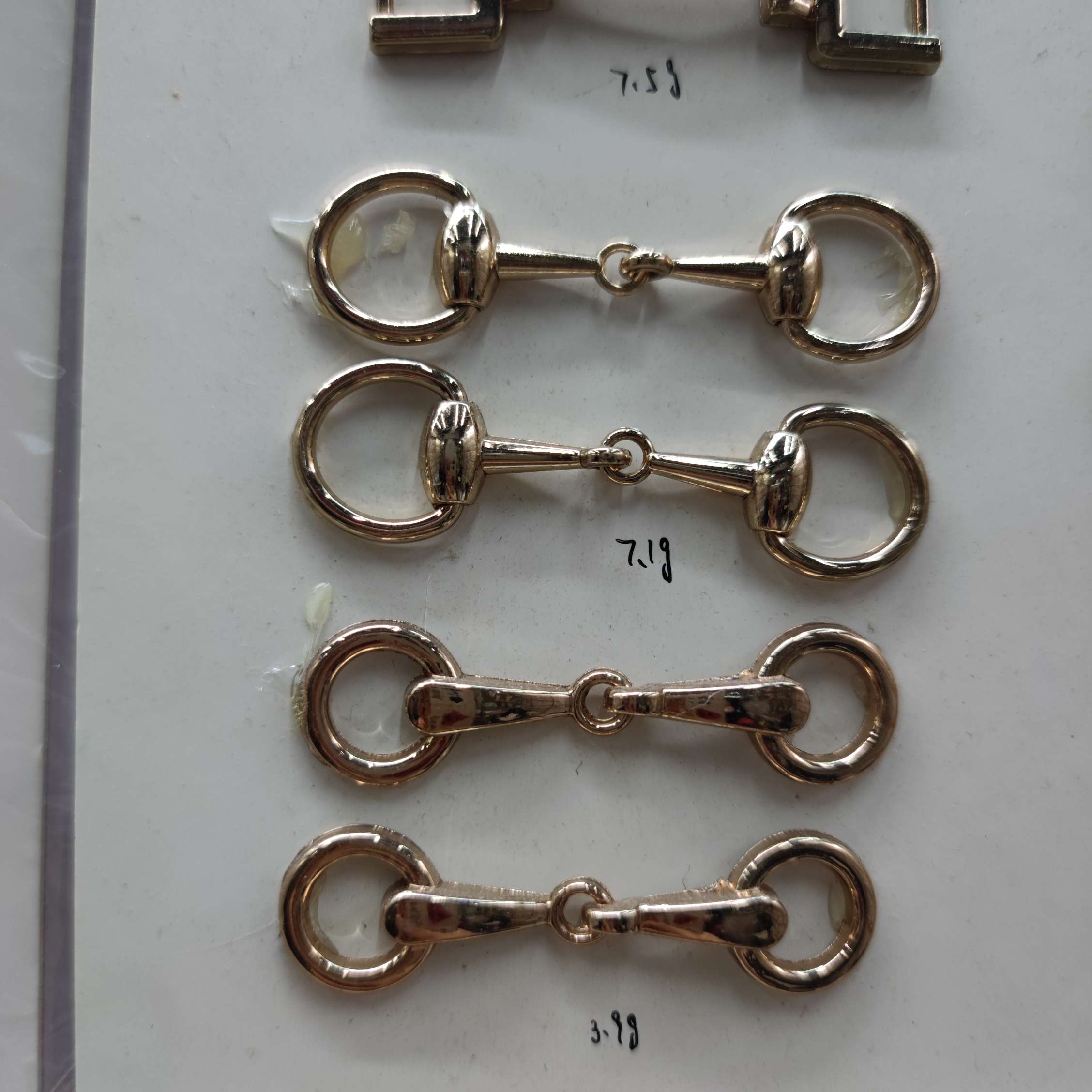 Metal Underwear Bra Buttons Clothes Slip Skirt Buckle Ring Non-Slip Circular Connection Accessories Buttons Manufacturers Direct Sales Specification drawing